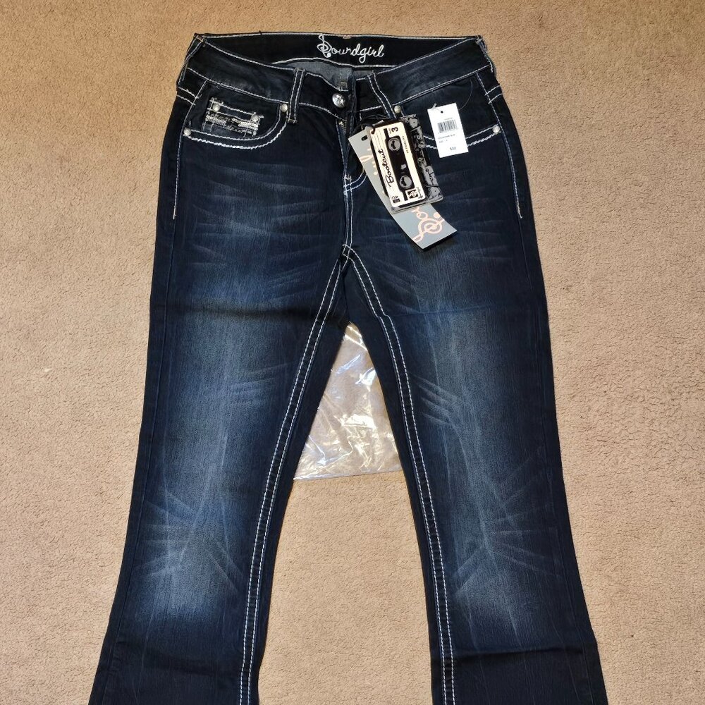 Soundgirl Bootcut Jeans Juniors Size 3 - NWT